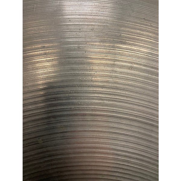 Vintage 1960s Zildjian 20in Avedis Ride Cymbal