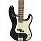 Used 2020s Fender Squier Black and White Electric Bass Guitar