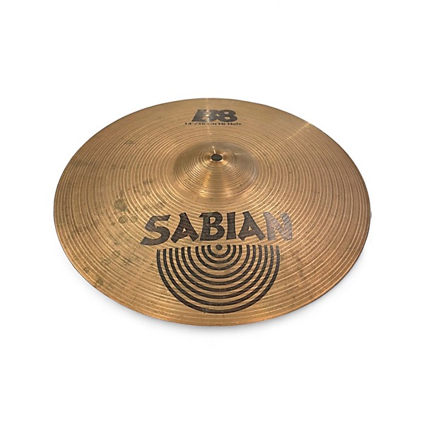 Used SABIAN 14in B8 Hi Hat Pair Cymbal