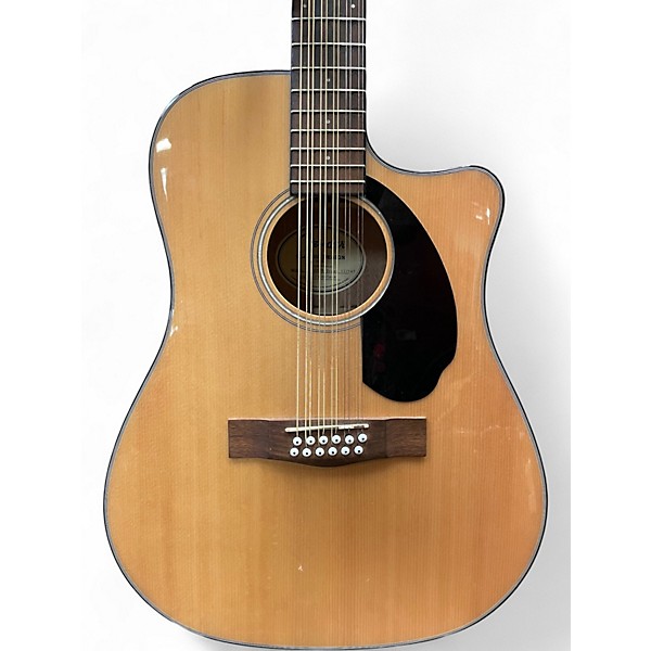 Used Fender CD140SCE Natural Acoustic Electric Guitar