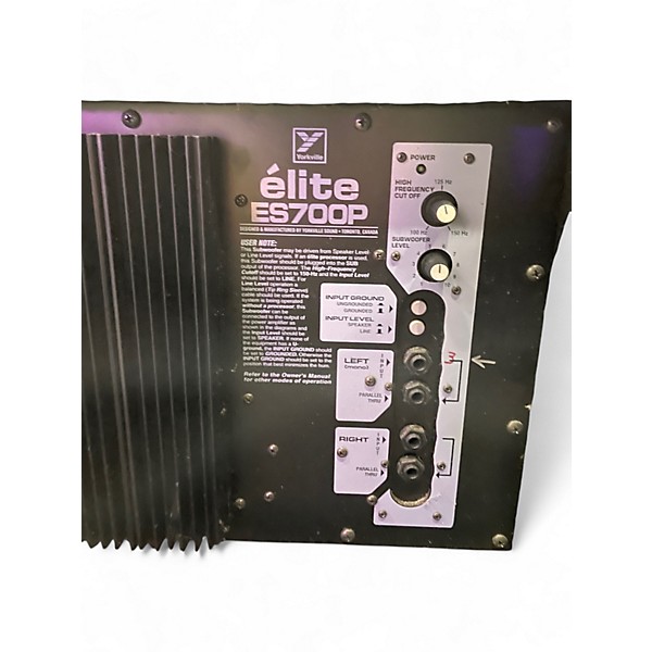 Used Yorkville Es700p Powered Subwoofer