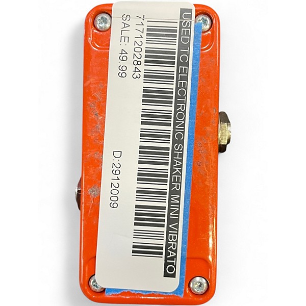 Used TC Electronic Shaker Mini Vibrato Effect Pedal