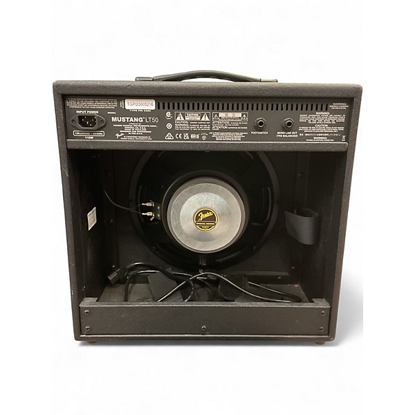 Used Fender Mustang LT50 50W 1x12 Guitar Combo Amp