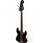Used Fender Aerodyne Jazz Bass Black Electric Bass Guitar thumbnail