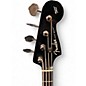 Used Fender Aerodyne Jazz Bass Black Electric Bass Guitar