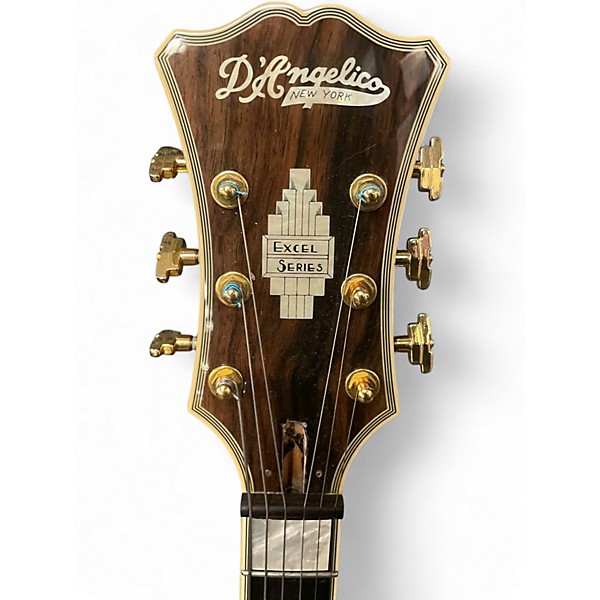 Used D'Angelico Excel Style B Throwback Wine Red Hollow Body Electric Guitar