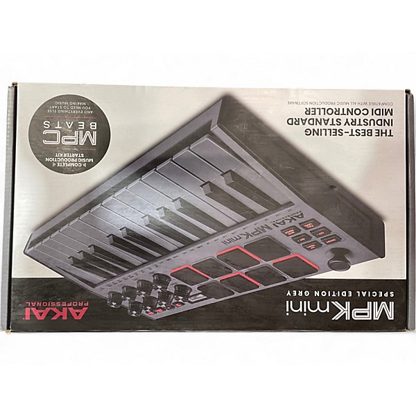 Used Akai Professional MPK Mini MIDI Controller