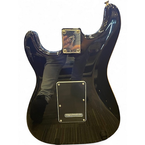 Used Fender Player Stratocaster Black Solid Body Electric Guitar