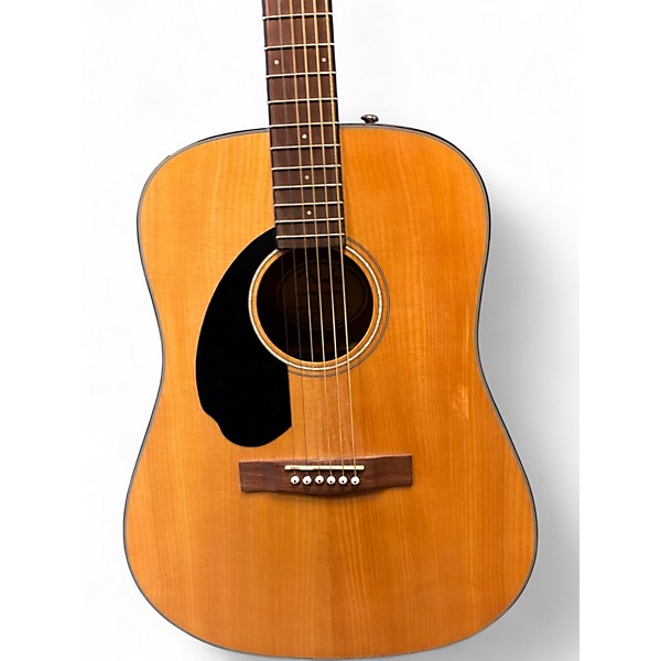 Used Fender CD-60S LH Natural Acoustic Guitar