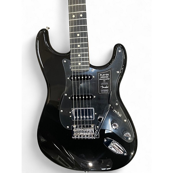 Used Fender Stratocaster Special Edition   Ebony Solid Body Electric Guitar