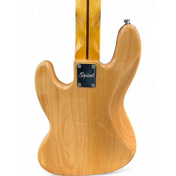 Used Squier CLASSIC VIBE '70s JAZZ BASS V Natural Electric Bass Guitar