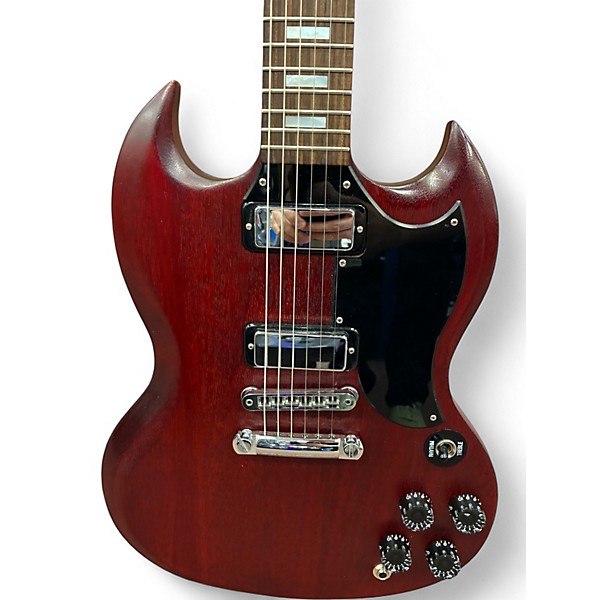 Used 2016 Gibson SG Special 2015 Flat Red Solid Body Electric Guitar