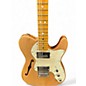 Used 2025 Squier Classic Vibe 70s Thinline Telecaster Natural Hollow Body Electric Guitar