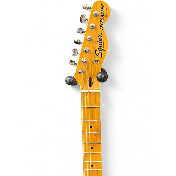 Used 2025 Squier Classic Vibe 70s Thinline Telecaster Natural Hollow Body Electric Guitar