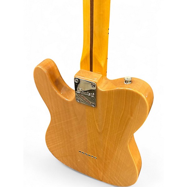 Used 2025 Squier Classic Vibe 70s Thinline Telecaster Natural Hollow Body Electric Guitar