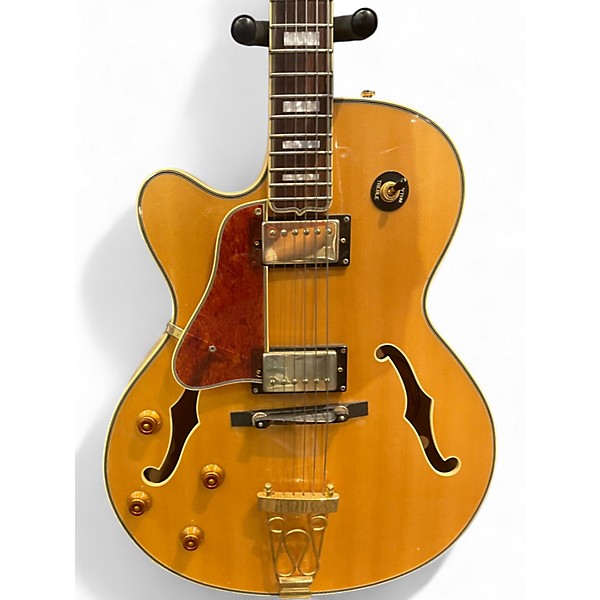 Used Epiphone Joe Pass Emperor II LH Natural Electric Guitar