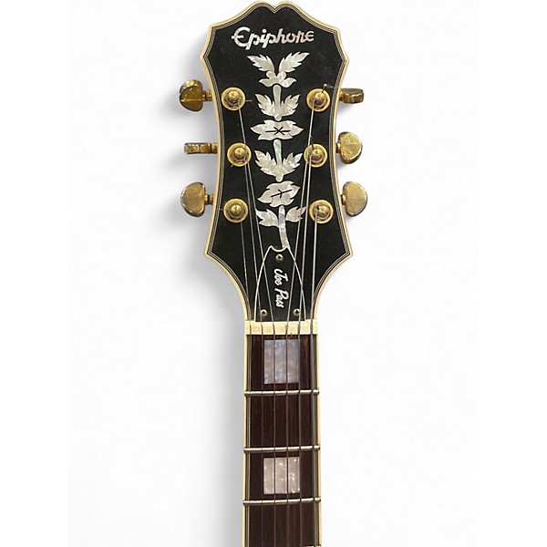 Used Epiphone Joe Pass Emperor II LH Natural Electric Guitar
