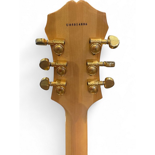 Used Epiphone Joe Pass Emperor II LH Natural Electric Guitar