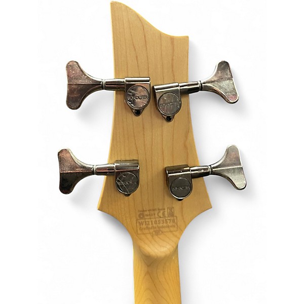 Used Schecter OMEN EXTREME IV Amber Electric Bass Guitar