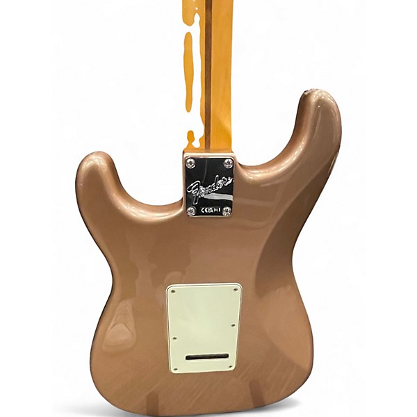 Used Fender AMERICAN PROFESSIONAL STRATOCASTER FADED FIREMIST GOLD Solid Body Electric Guitar