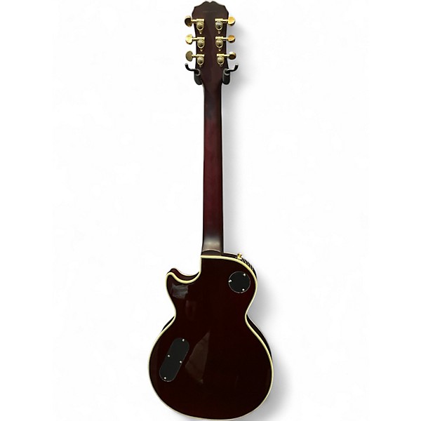 Used Epiphone Les Paul Custom Prophecy Crimson Red Trans Solid Body Electric Guitar