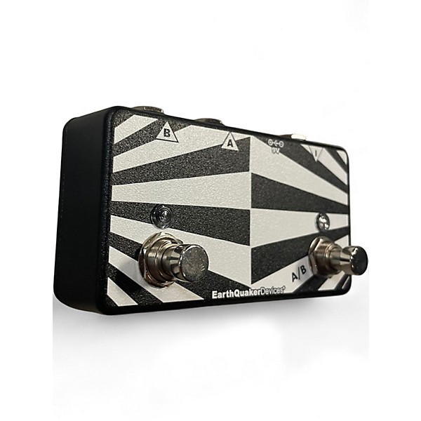 Used EarthQuaker Devices Passive ABY Box Black and White Pedal