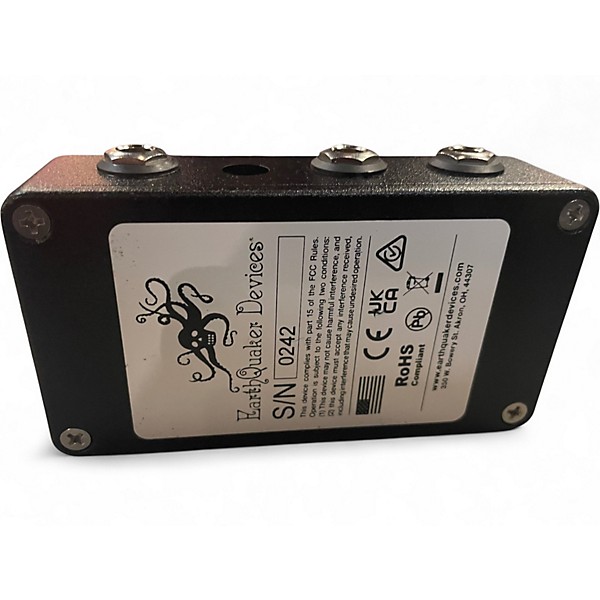 Used EarthQuaker Devices Passive ABY Box Black and White Pedal