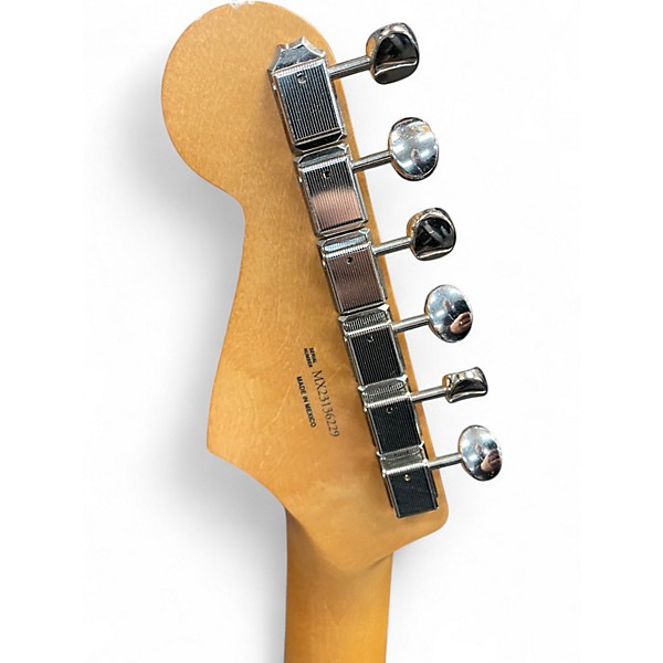 Used 2023 Fender 70th Anniversary Player Stratocaster Nebula Noir Solid Body Electric Guitar