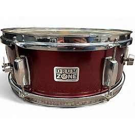 Used Drum Zone 5.5X14 SNARE Wine Red Drum