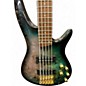 Used Ibanez SR405 5 String Emerald Green Electric Bass Guitar