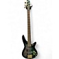 Used Ibanez SR405 5 String Emerald Green Electric Bass Guitar