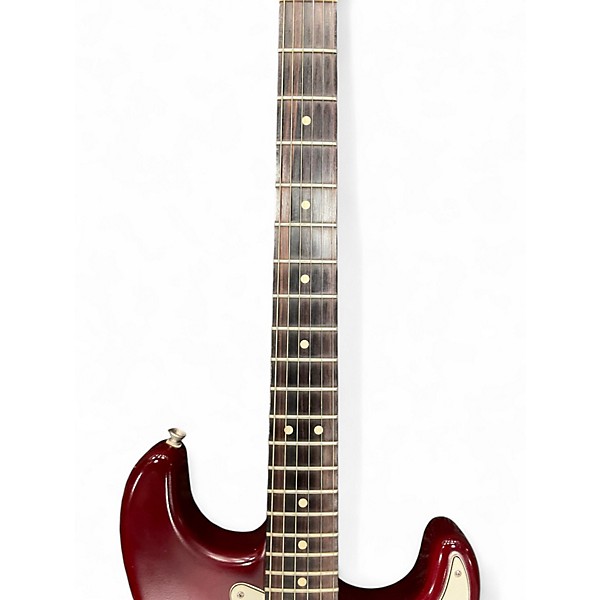 Used Fender Highway One Stratocaster HSS Maroon Solid Body Electric Guitar