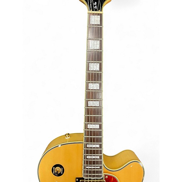 Used Epiphone Joe Pass Emperor II Natural Hollow Body Electric Guitar