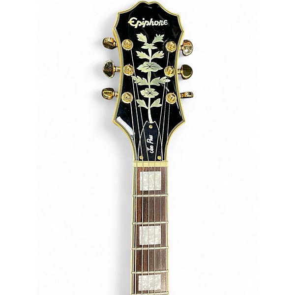 Used Epiphone Joe Pass Emperor II Natural Hollow Body Electric Guitar