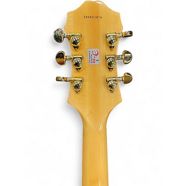 Used Epiphone Joe Pass Emperor II Natural Hollow Body Electric Guitar