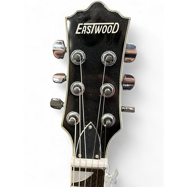 Used Eastwood classic ac Natural Solid Body Electric Guitar