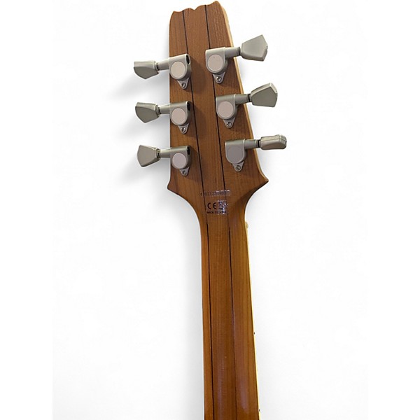 Used Aria brooklyn Pearl White Solid Body Electric Guitar