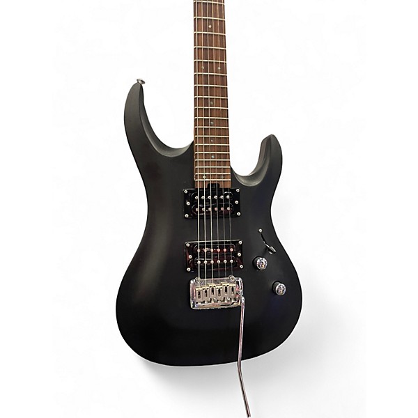 Used Aria mac-dlx Black Solid Body Electric Guitar