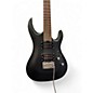 Used Aria mac-dlx Black Solid Body Electric Guitar