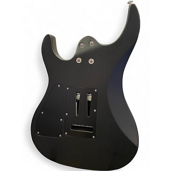 Used Aria mac-dlx Black Solid Body Electric Guitar