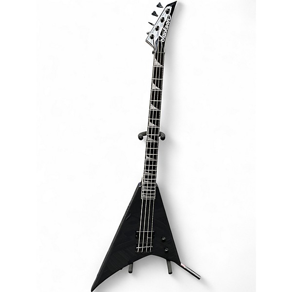 Used Jackson JS3 RR-B IV Metallic Gray Electric Bass Guitar