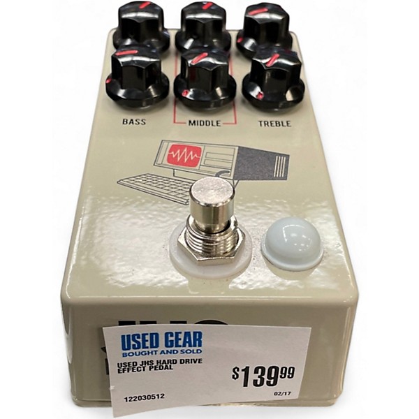 Used JHS HARD DRIVE Effect Pedal