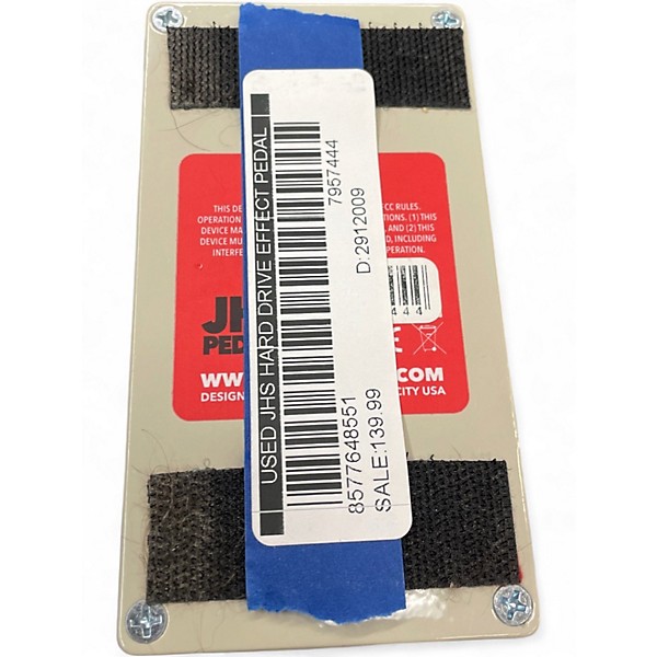 Used JHS HARD DRIVE Effect Pedal