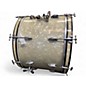 Vintage 1960s Gretsch Drums 3 Piece broadkaster white marine pearl Drum Kit