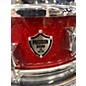Used PRECISION DRUM CO 4 Piece PRECISION DRUM CO RED SPARKLE Drum Kit
