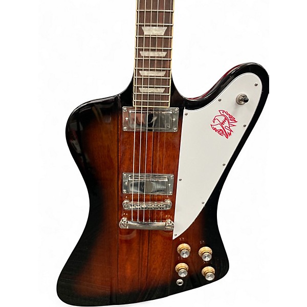 Used Epiphone Firebird Vintage Sunburst Solid Body Electric Guitar