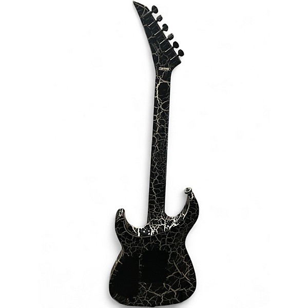 Used Jackson SLX Soloist Silver Mercury Crackle Solid Body Electric Guitar