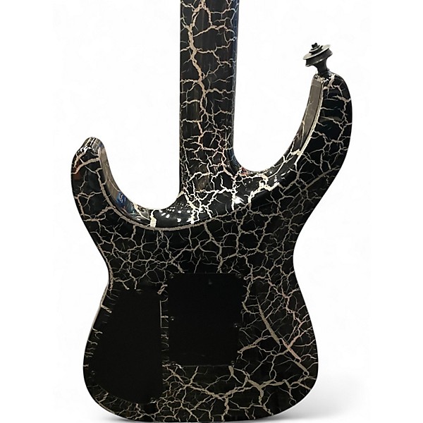 Used Jackson SLX Soloist Silver Mercury Crackle Solid Body Electric Guitar