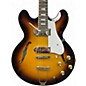 Used 2024 Epiphone Casino Vintage Sunburst Hollow Body Electric Guitar