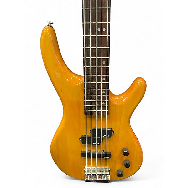 Used Alvarez aeb200 Natural Electric Bass Guitar